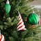 Glitzhome® 160 Pack Whimsical Red & Green Deluxe Boxed Shatterproof Ornaments